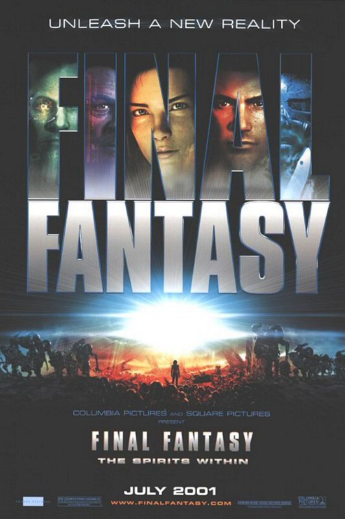 Final Fantasy: Esencia života - Plagáty