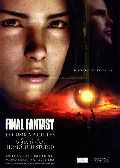 Final Fantasy: The Spirits Within - Cartazes