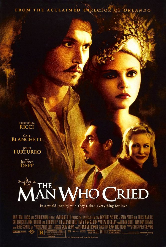 The Man Who Cried - Affiches