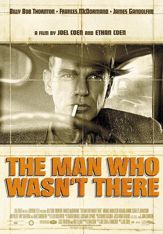 The Man Who Wasn't There - Cartazes