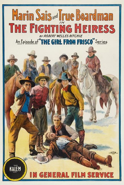 The Fighting Heiress - Affiches
