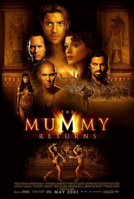 Múmia sa vracia - Plagáty