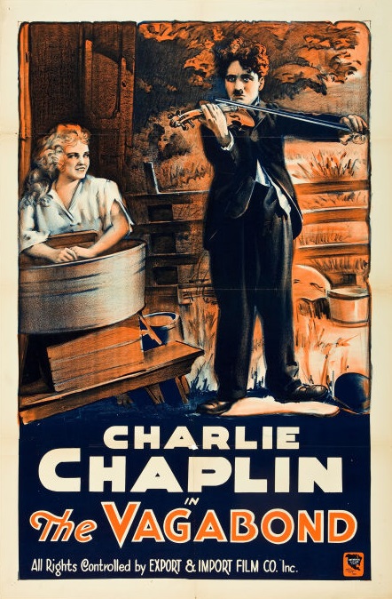 Chaplin šumařem - Plakáty