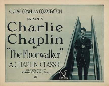 Chaplin obchodním příručím - Plakáty