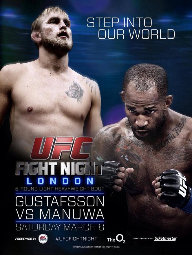 UFC Fight Night: Gustafsson vs. Manuwa - Julisteet