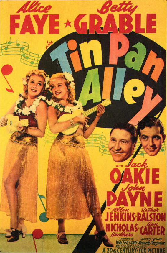 Tin Pan Alley - Plakate