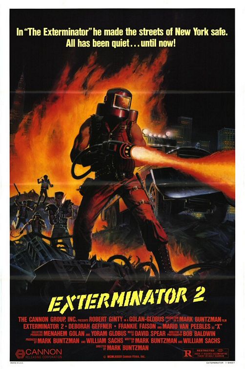 Exterminador 2 - Carteles