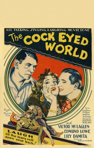 The Cock-Eyed World - Affiches