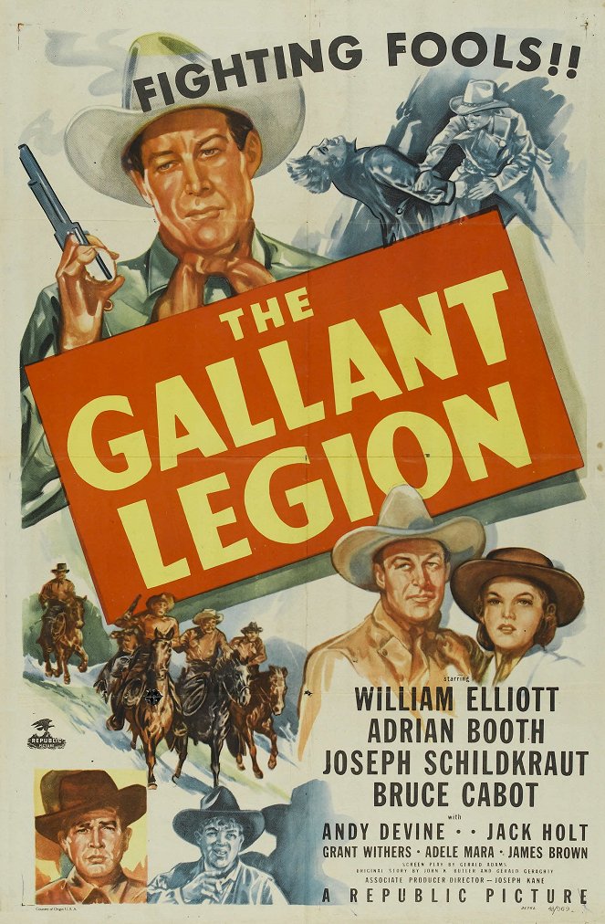 The Gallant Legion - Plakate
