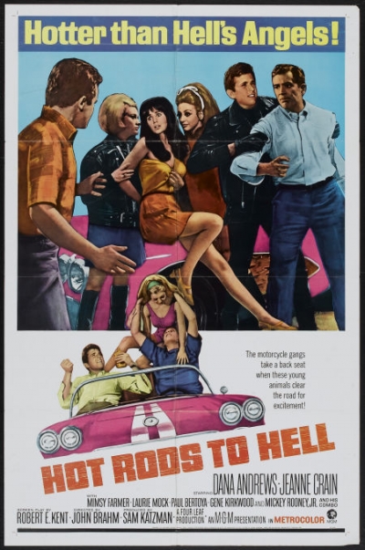 Hot Rods to Hell - Cartazes