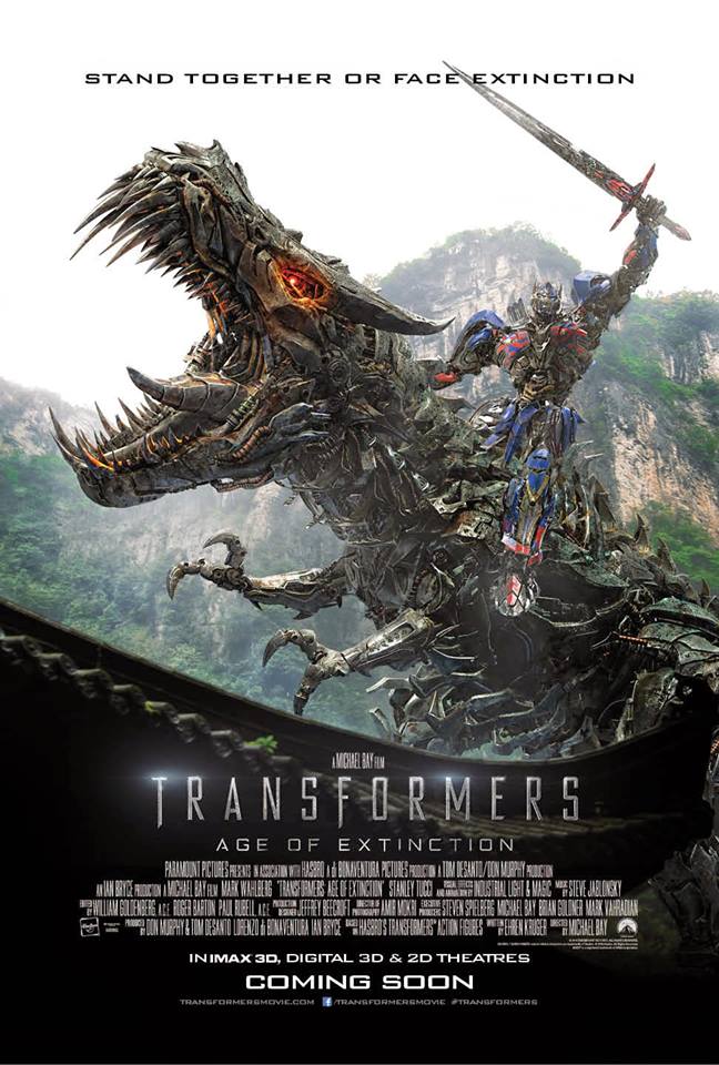 Transformers: La era de la extinción - Carteles