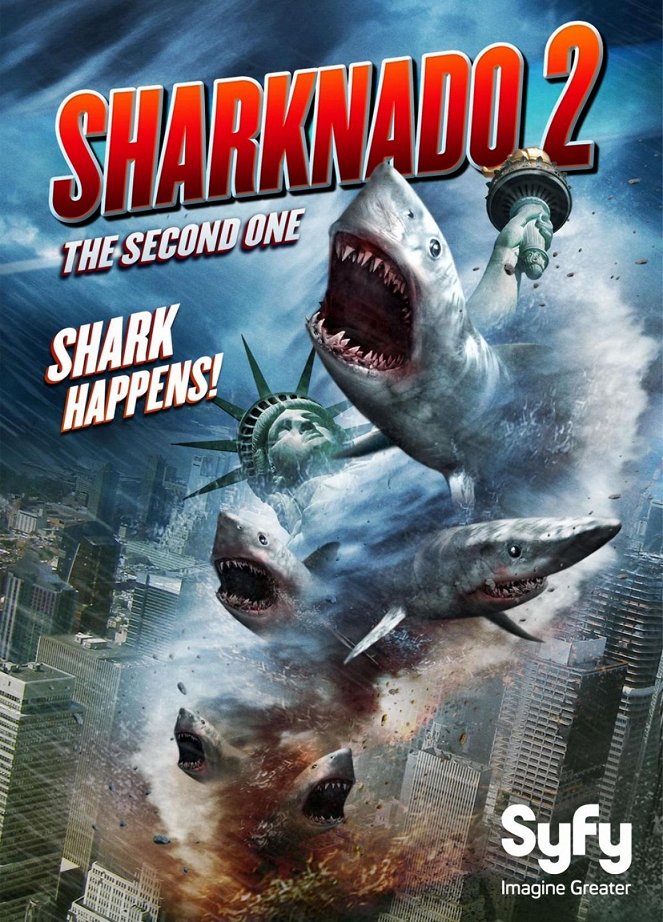 Sharknado 2 - Plakáty