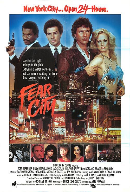 Fear City - Plakátok