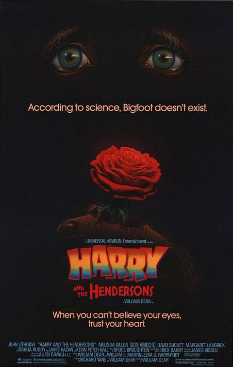 Harry i Hendersonowie - Plakaty