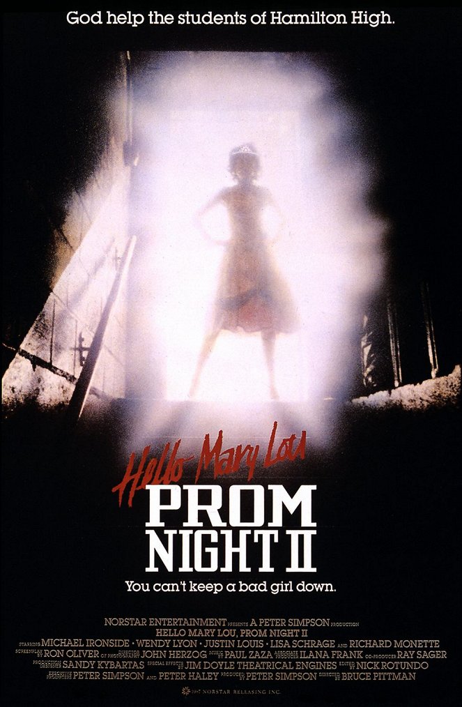 Hello Mary Lou: Prom Night II - Cartazes