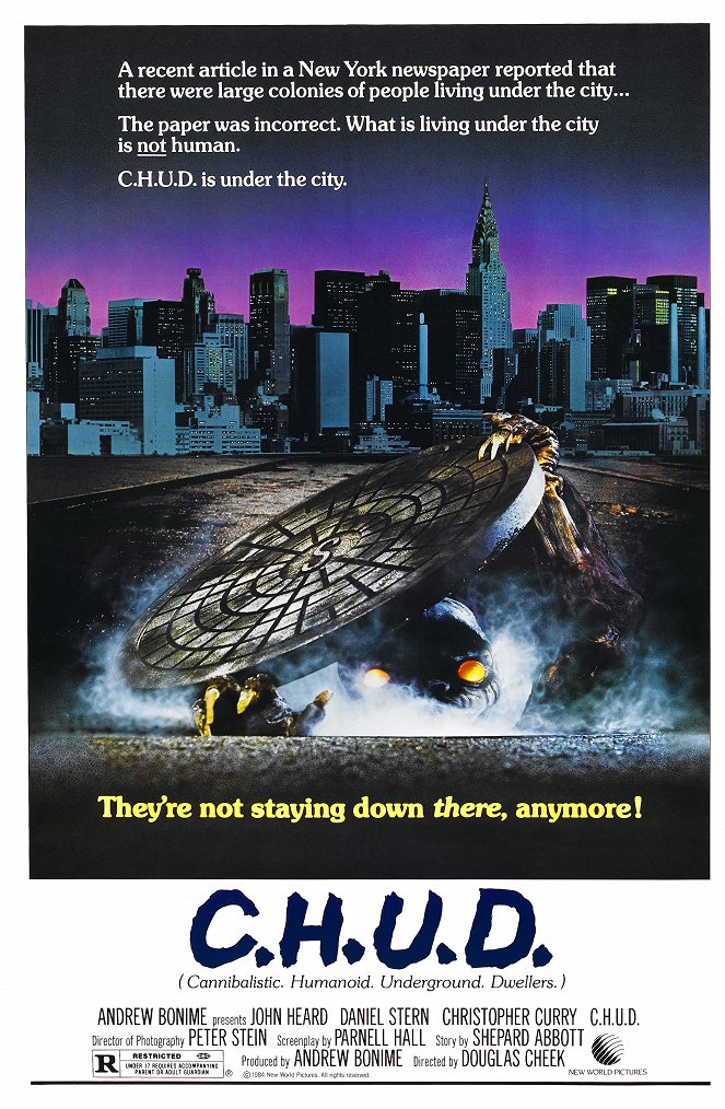 C.H.U.D. - Panik in Manhattan - Plakate