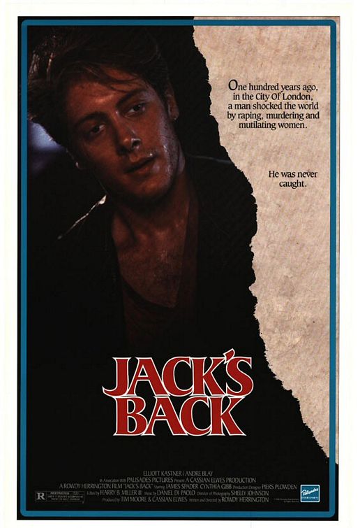 Jack's Back - Cartazes