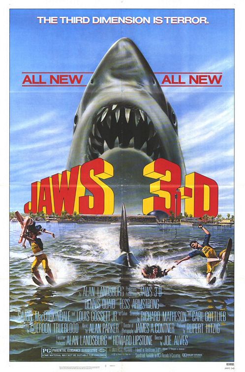 Jaws 3-D - Posters