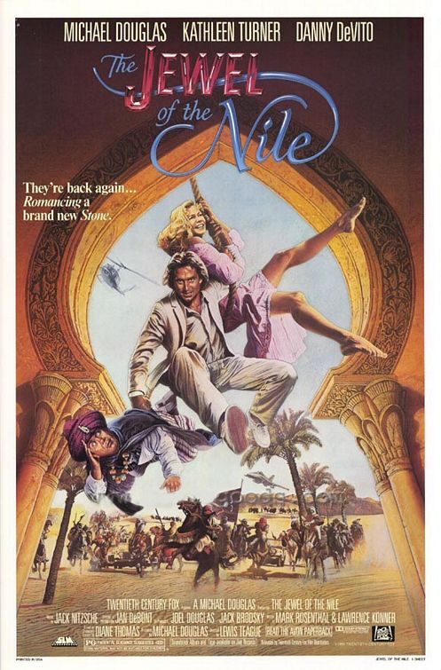 The Jewel of the Nile - Posters