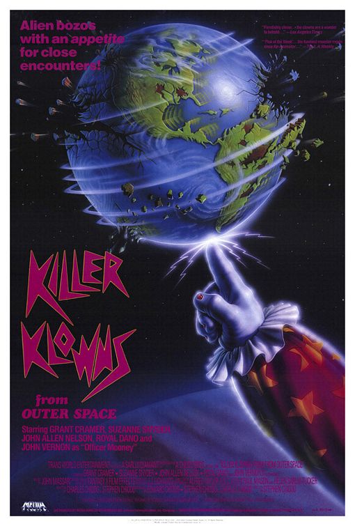 Killer Klowns from Outer Space - Carteles