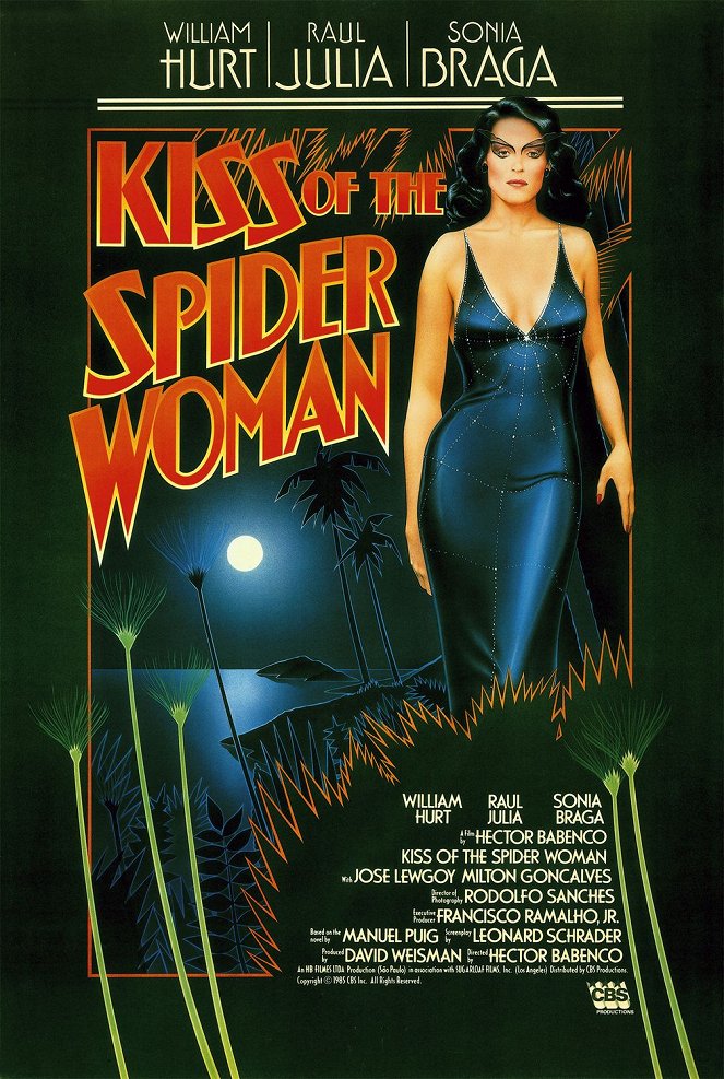 A pókasszony csókja - Plakátok
