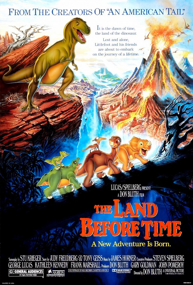 The Land Before Time - Posters