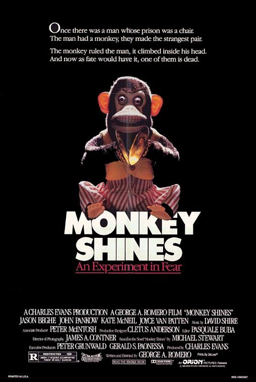 Monkey Shines - Julisteet