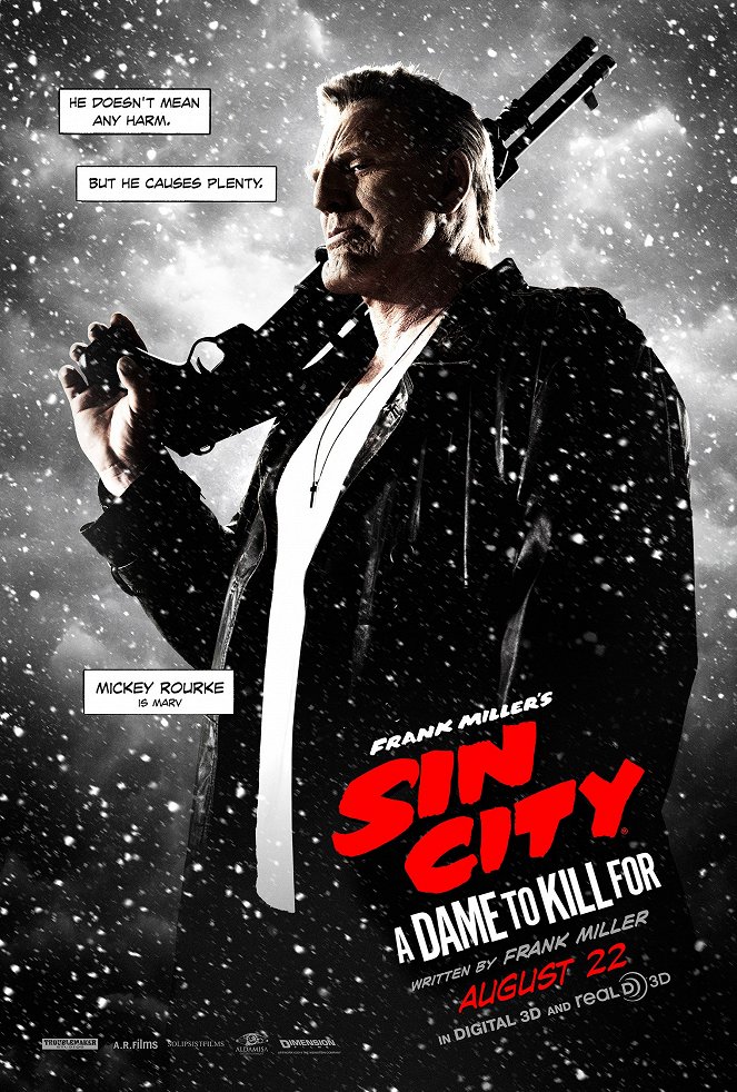Sin City: Ženská, pre ktorú by som vraždil - Plagáty