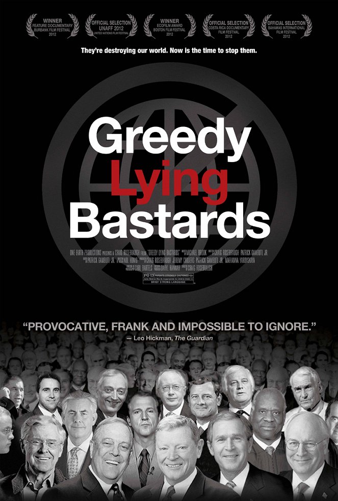 Greedy Lying Bastards - Carteles