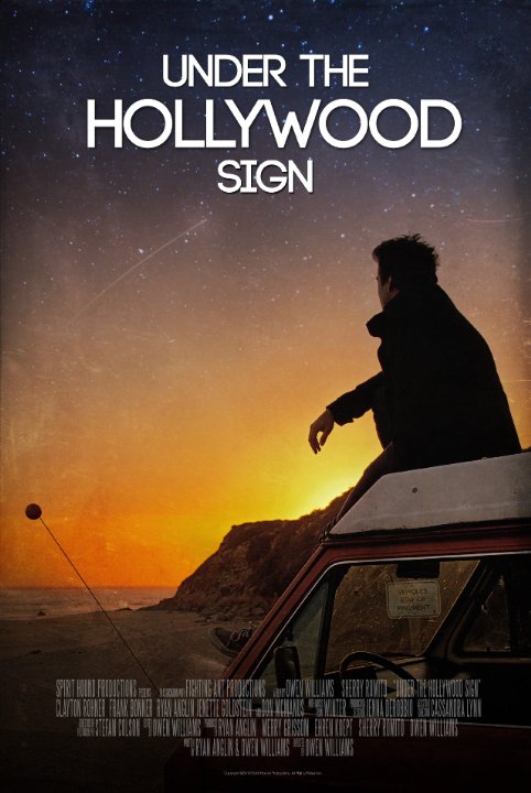 Under the Hollywood Sign - Affiches