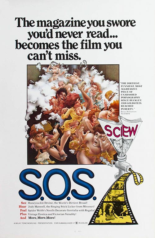 SOS: Screw on the Screen - Carteles