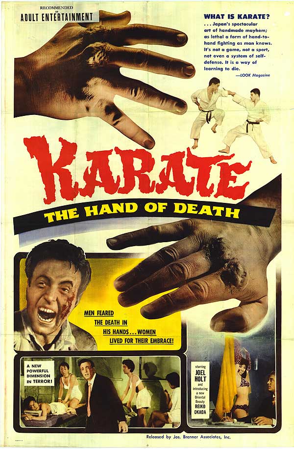 Karate, the Hand of Death - Affiches