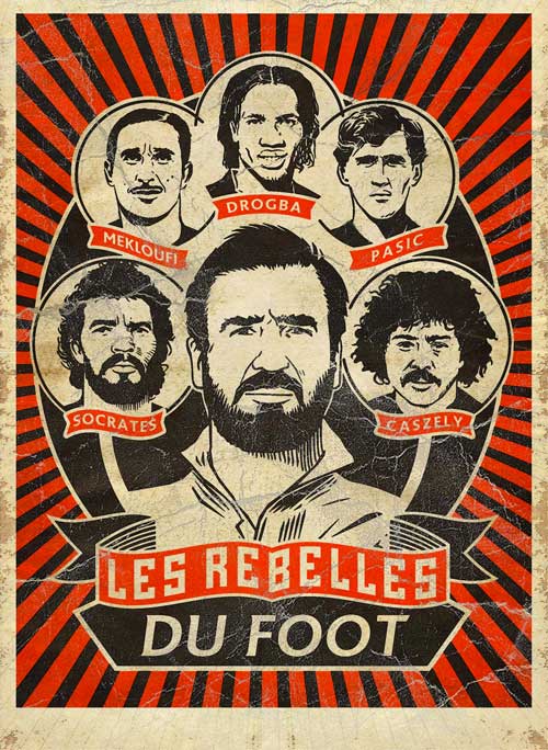 Futbaloví rebeli - Plagáty