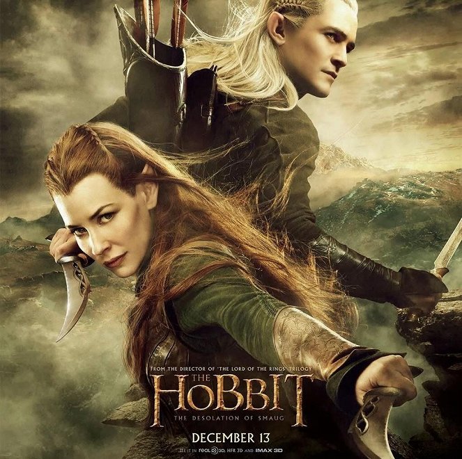 O Hobbit: A Desolação de Smaug - Cartazes