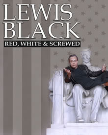 Lewis Black: Red, White and Screwed - Plakátok