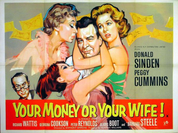 Your Money or Your Wife - Carteles