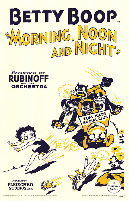 Morning, Noon and Night - Affiches