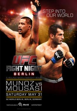 UFC Fight Night: Munoz vs. Mousasi - Posters