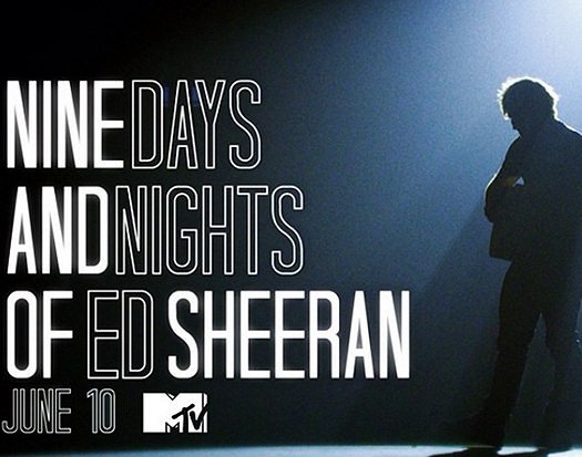 Devět dní a nocí Eda Sheerana - Plakáty