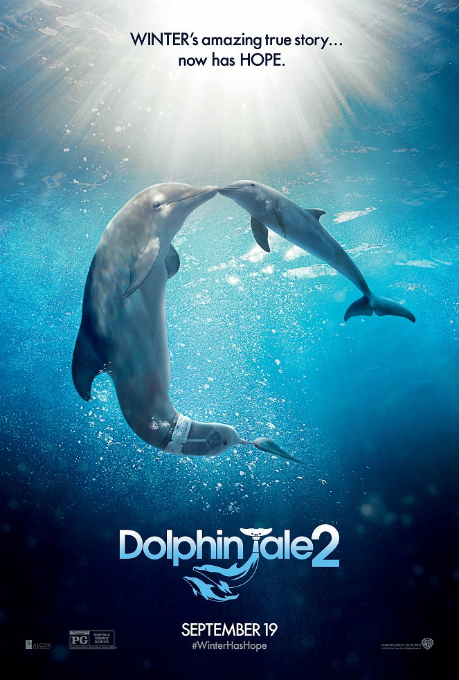 La gran aventura de Winter el delfín 2 - Carteles