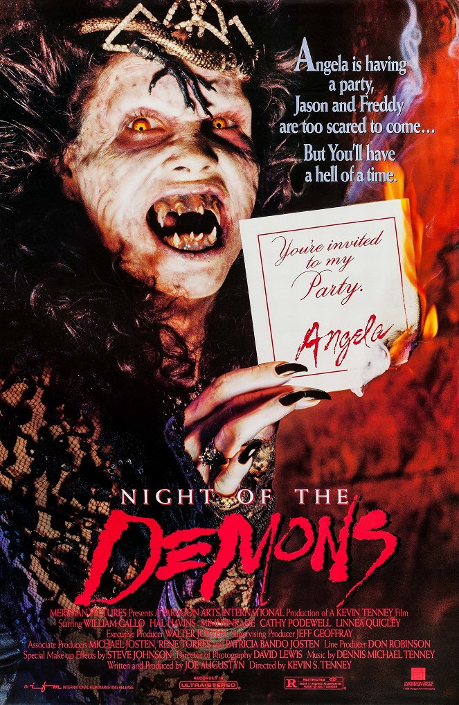Noc démonů - Plagáty