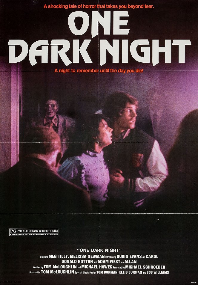 One Dark Night (Nuit noire) - Affiches