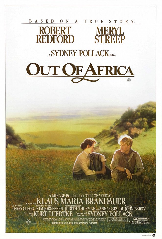 Vzpomínky na Afriku - Plakáty