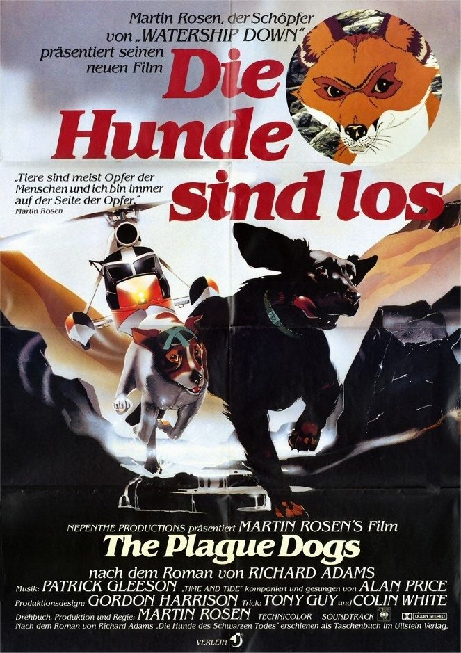 The Plague Dogs - Posters