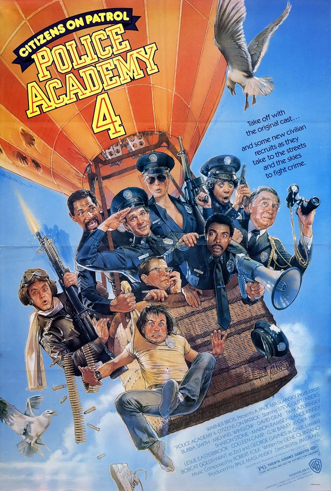 Police academy 4 - Aux armes citoyens - Affiches