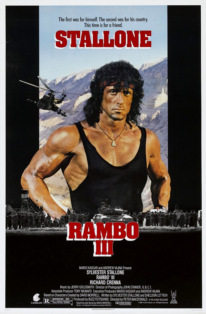 Rambo III - Plakate