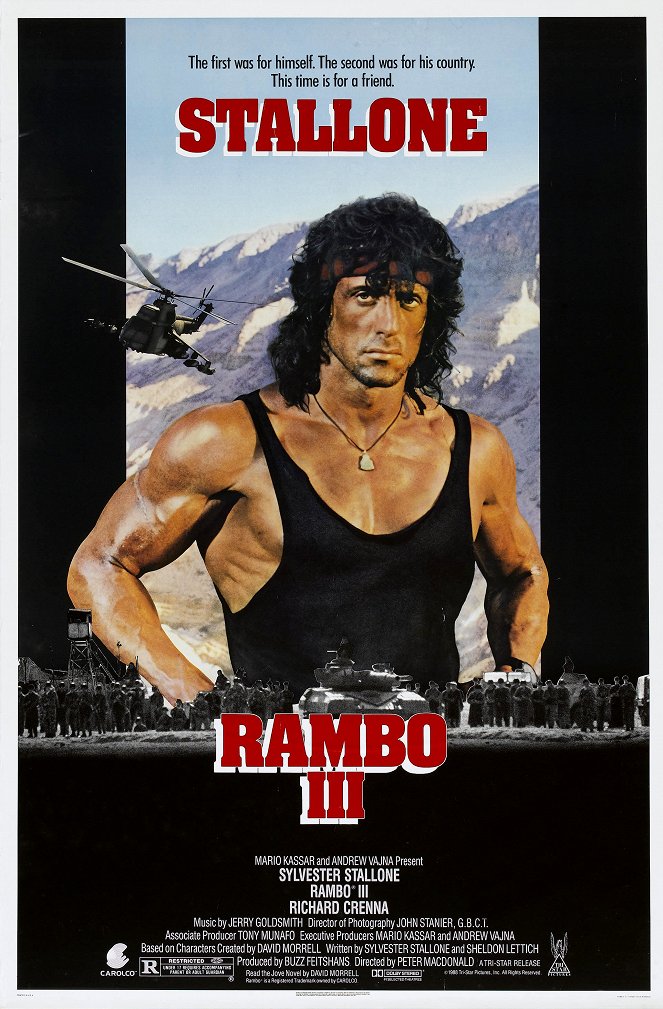 Rambo III - Posters