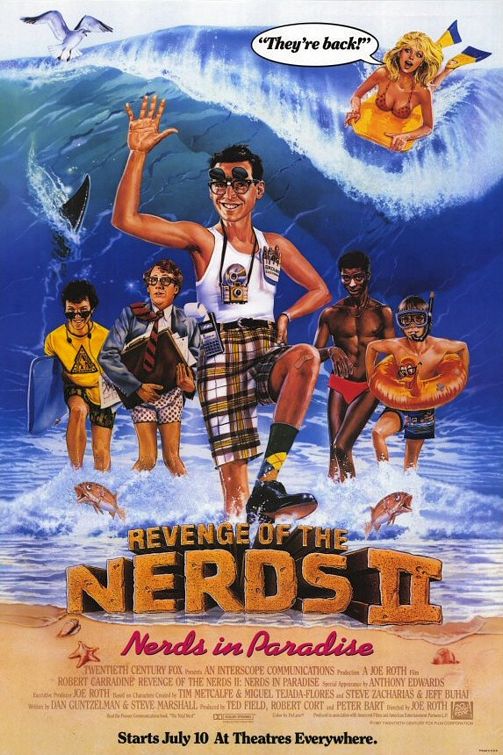 Revenge of the Nerds II: Nerds in Paradise - Posters