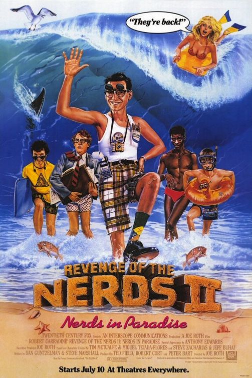 Revenge of the Nerds II: Nerds in Paradise - Plakaty