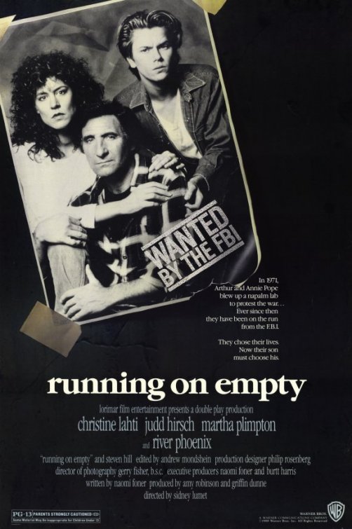 Running on Empty - Posters